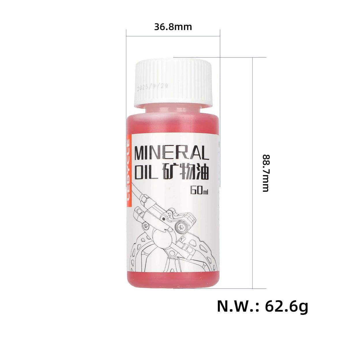 Ulei Mineral pentru Frâne Hidraulice NUTT, XOD, ZOOM