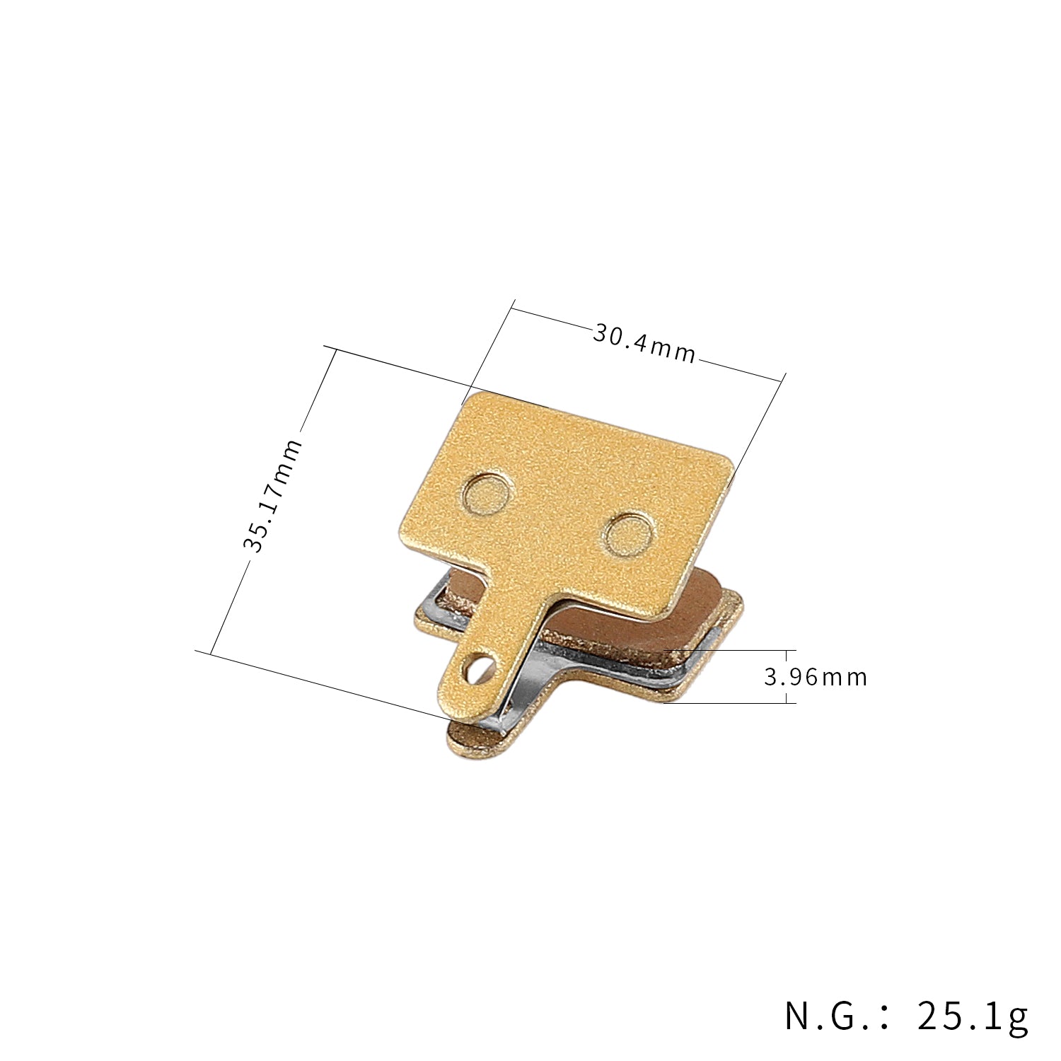 Placute frana Kukirin G2 / G3pro / G2 master
